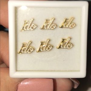 Original origami owl IDo charms. Lot of 6